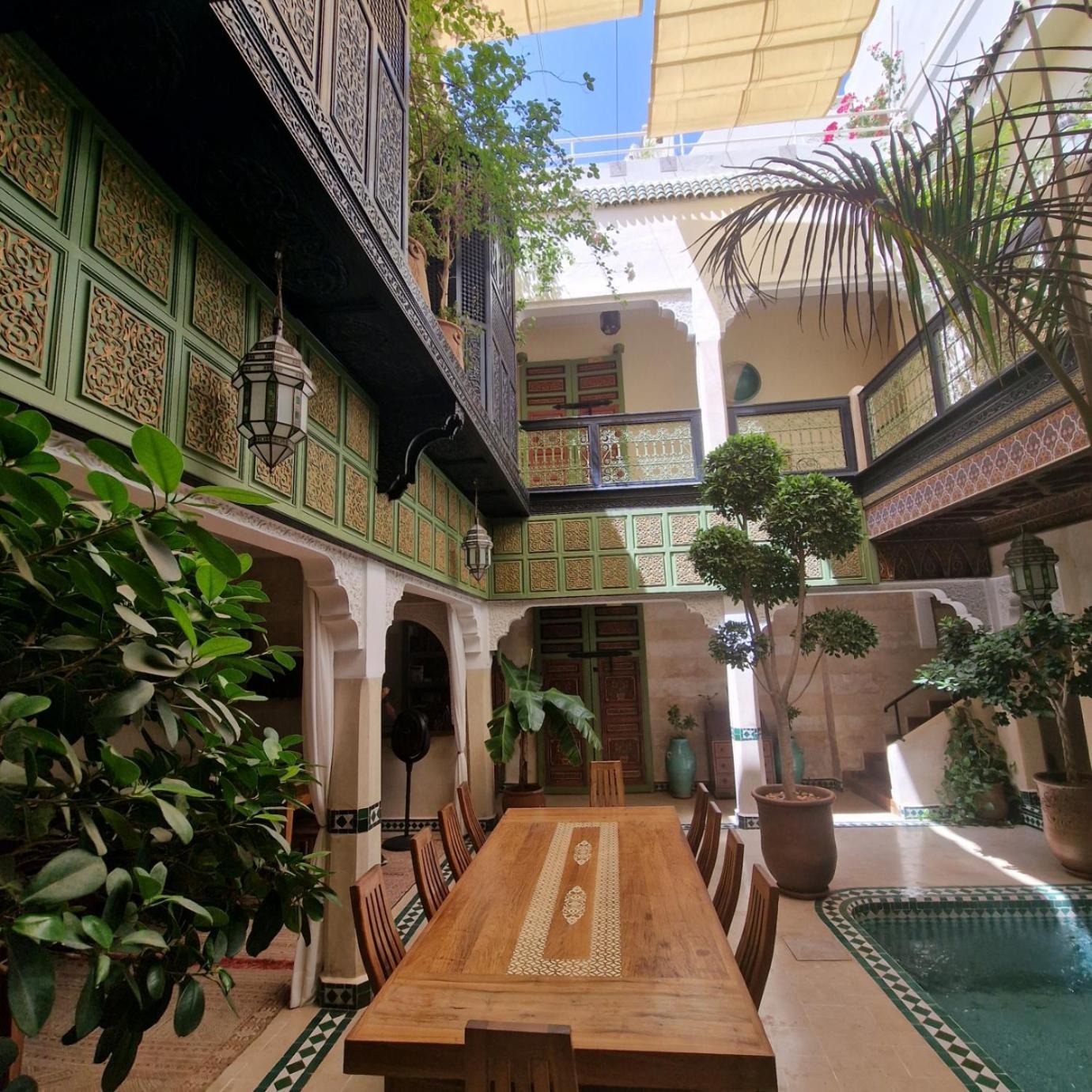 Riad Dalla Santa Marrakesh Bagian luar foto