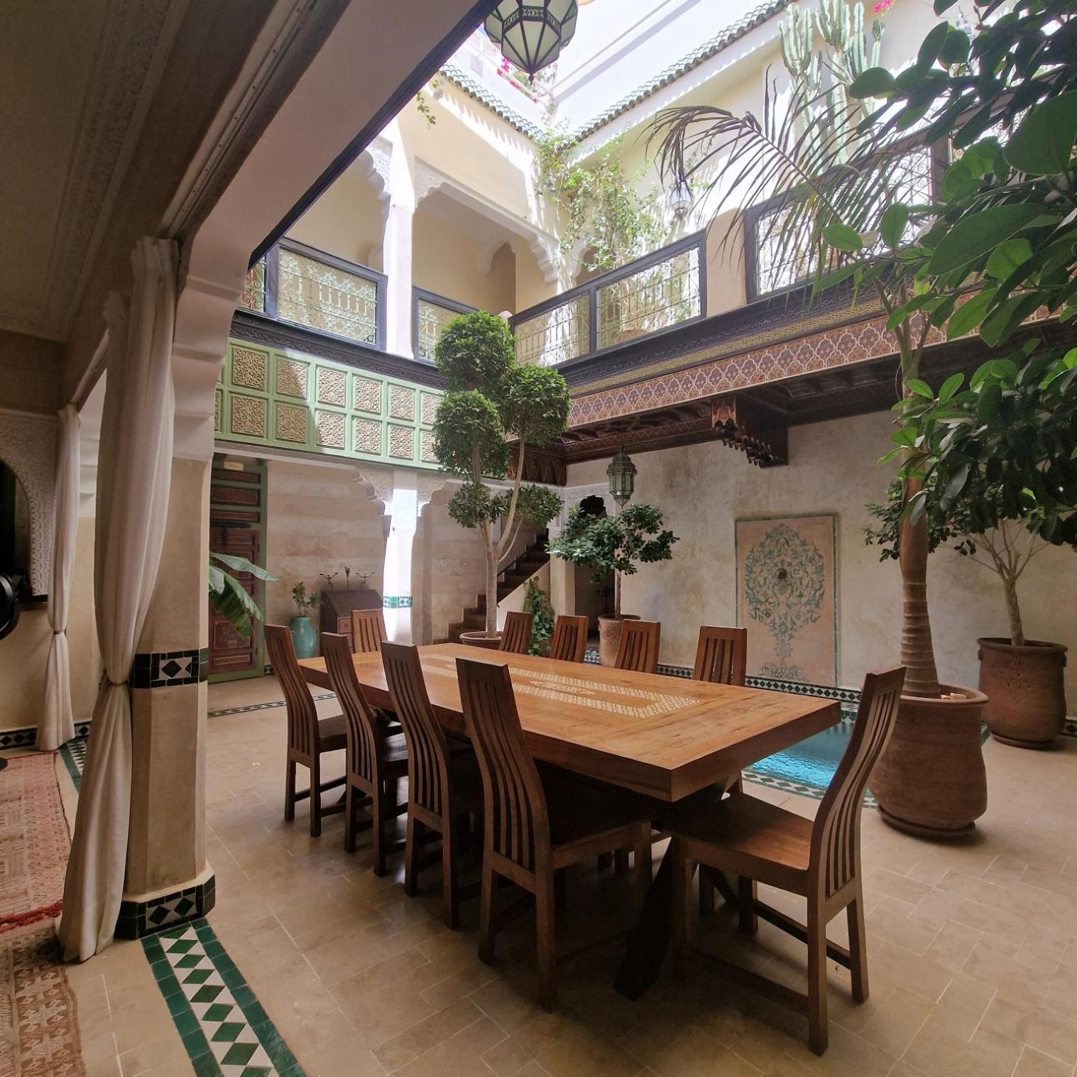Riad Dalla Santa Marrakesh Bagian luar foto