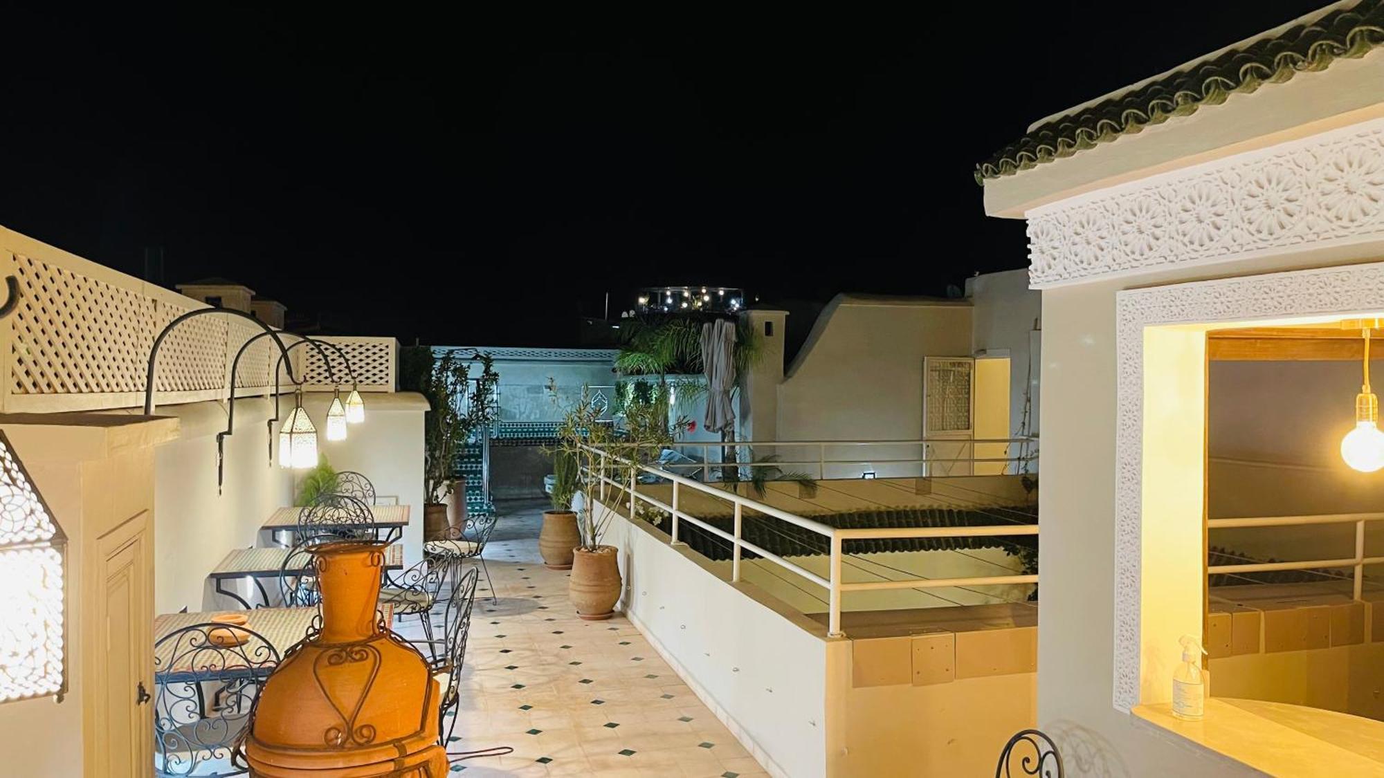 Riad Dalla Santa Marrakesh Bagian luar foto