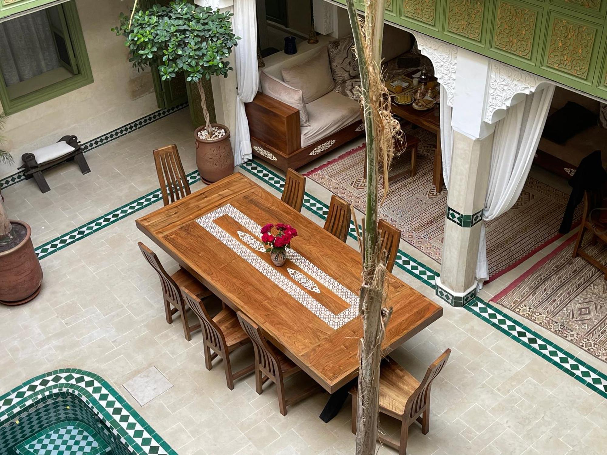 Riad Dalla Santa Marrakesh Bagian luar foto