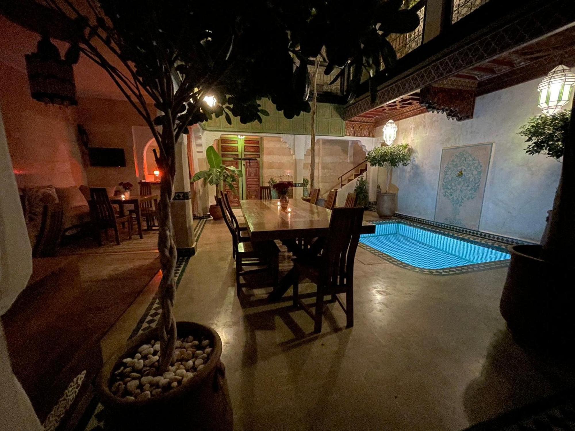 Riad Dalla Santa Marrakesh Bagian luar foto