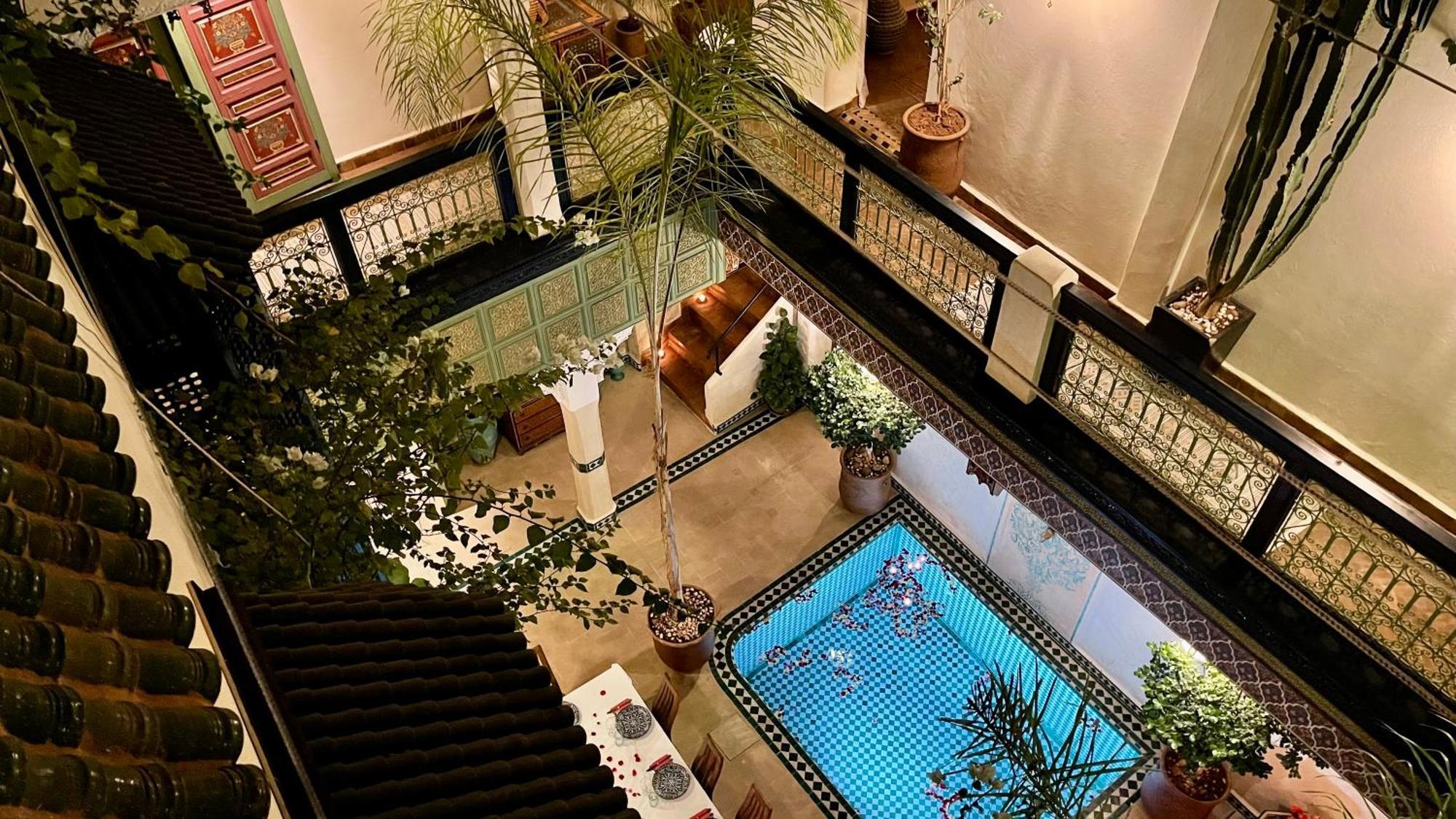 Riad Dalla Santa Marrakesh Bagian luar foto
