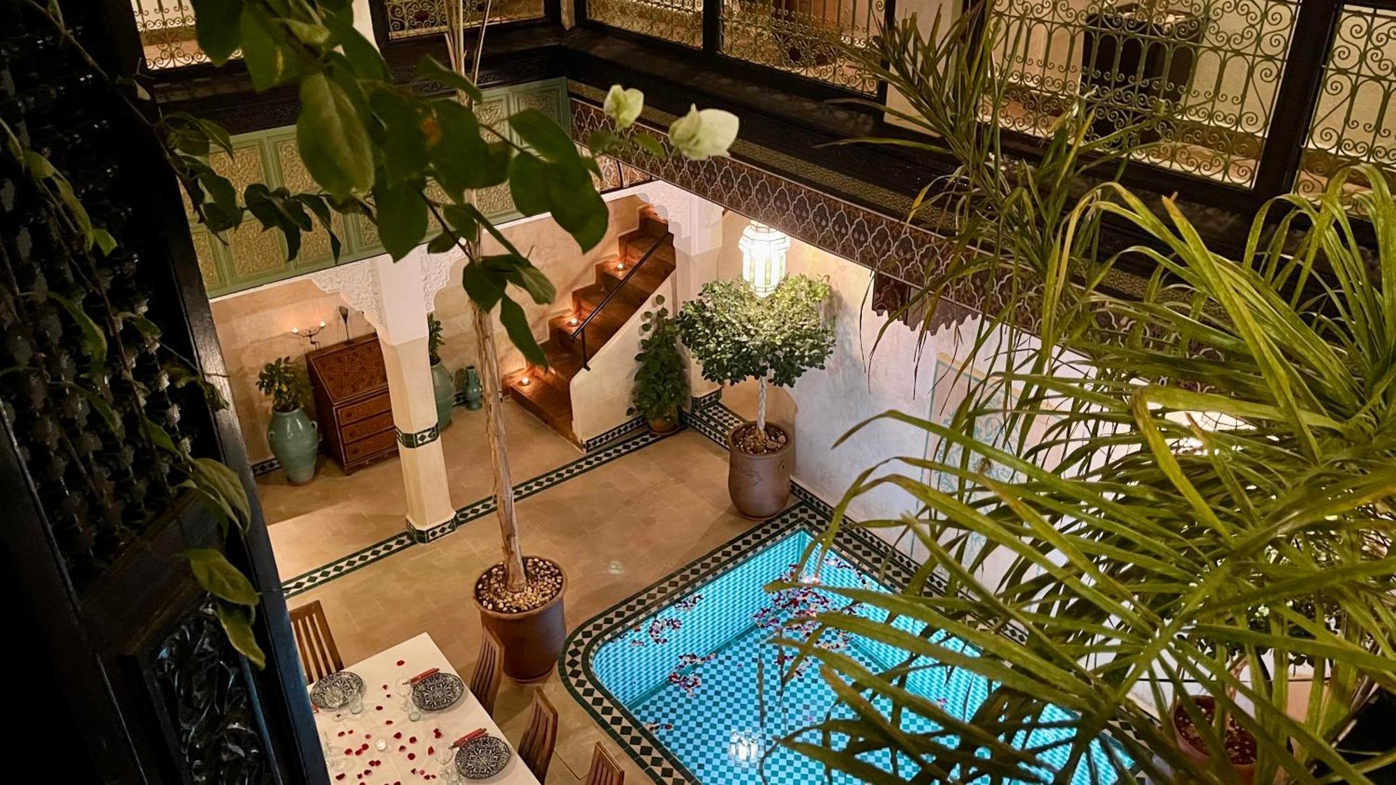 Riad Dalla Santa Marrakesh Bagian luar foto